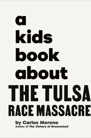 Cover of A Kids Book About The Tulsa Race Massacre