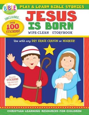 Book cover for Play and Learn Bible Stories: Jesus Is Born