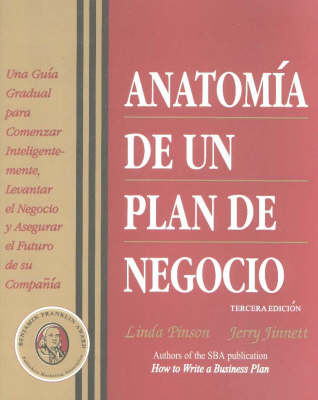 Book cover for Anatomia De Un Plan De Negocio