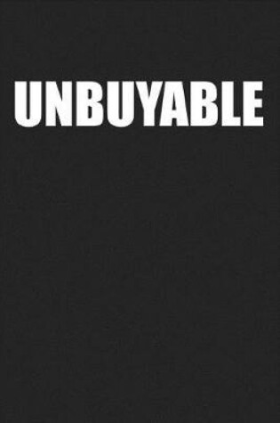 Cover of Unbuyable