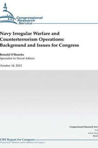 Cover of Navy Irregular Warfare and Counterterrorism Operations