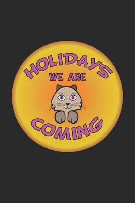 Book cover for Holidays we are coming