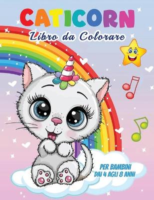 Cover of Caticorn Libro da Colorare