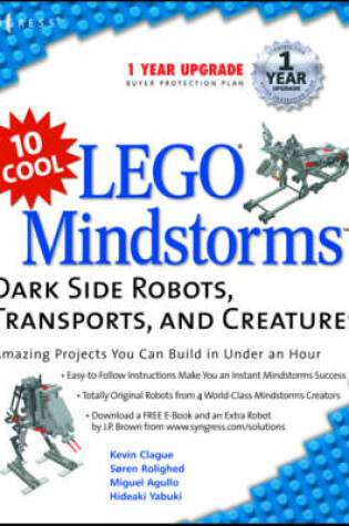 Cover of 10 Cool Lego Mindstorm Dark Side Robots Transports and Creatures