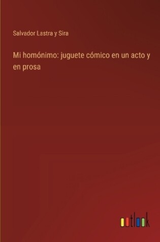 Cover of Mi homónimo