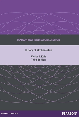 Book cover for A History of Mathematics: Pearson New International Edition