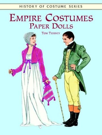 Book cover for Empire Costumes Paper Dolls