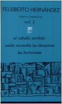 Book cover for Caballo Perdido, El - Obras Completas Vol 2