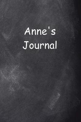 Cover of Anne Personalized Name Journal Custom Name Gift Idea Anne