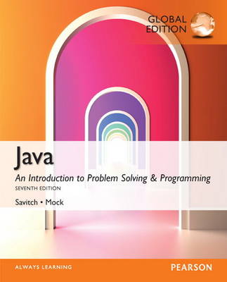 Book cover for Java with MyProgrammingLab Pearson etext: International Edition