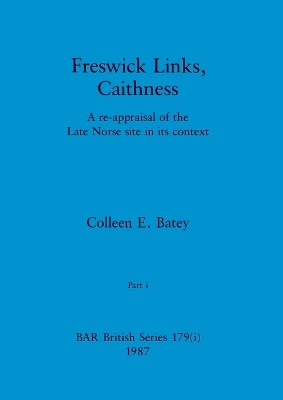 Book cover for Freswick Links, Caithness, Part i