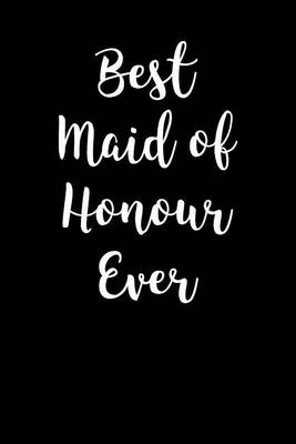 Book cover for Best Maid of Honour Ever