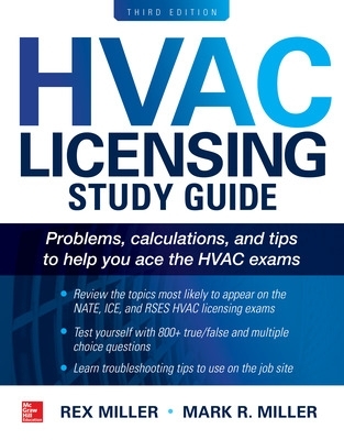 Book cover for HVAC Licensing Study Guide, Third Edition