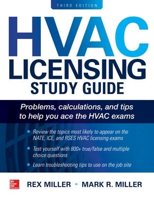 Book cover for HVAC Licensing Study Guide, Third Edition