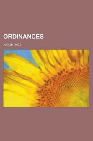 Cover of Ordinances