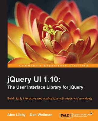 Book cover for jQuery UI 1.10: The User Interface Library for jQuery