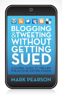 Book cover for Blogging and Tweeting Without Getting Sued