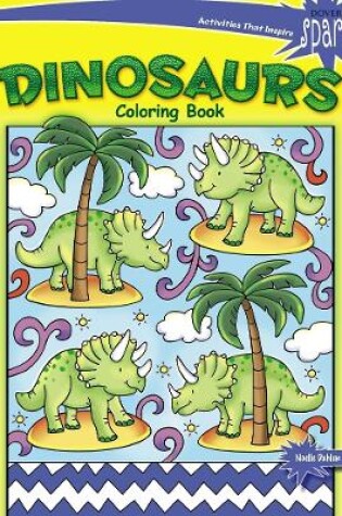 Cover of Spark Dinosaurs Coloring Book