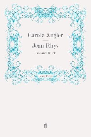 Cover of Jean Rhys