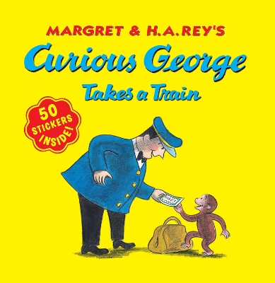Cover of Curious George Takes a Train