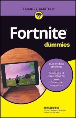 Book cover for Fortnite For Dummies