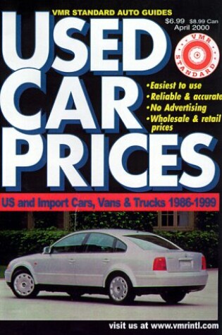 Cover of VMR Standard Used Car Prices