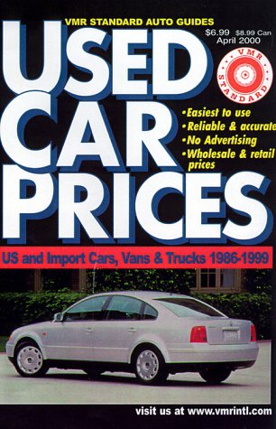 Cover of VMR Standard Used Car Prices