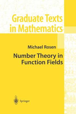 Book cover for Number Theory in Function Fields
