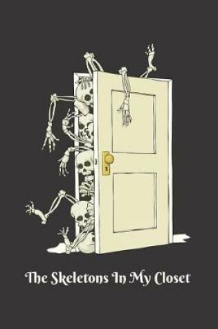 Cover of Skeletons in the Closet Dying to Get Out Macabre Diary Journal