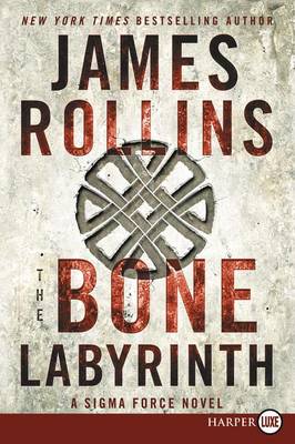 Book cover for The Bone Labyrinth Large Print