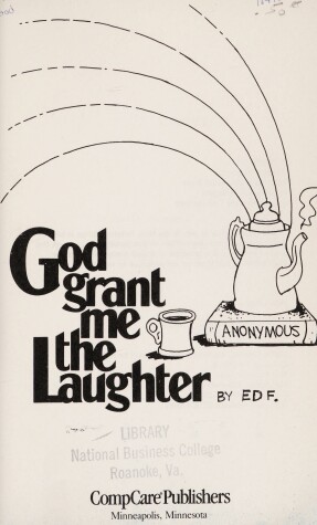 Book cover for God Grant Me the Laughter