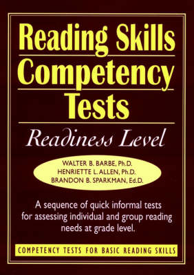 Book cover for Ready-to-Use Reading Skills Competency Tests