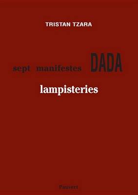 Book cover for Sept Manifestes Dada
