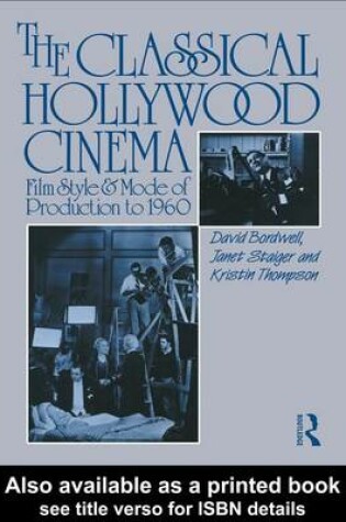 Cover of The Classical Hollywood Cinema