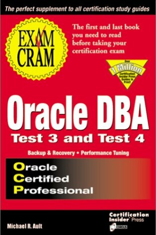 Cover of Oracle DBA Exam Cram