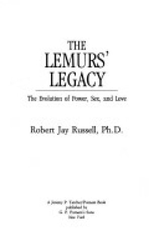 Cover of Lemur's Legacy