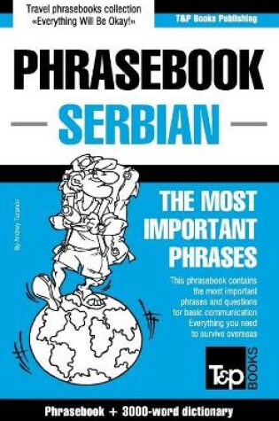 Cover of English-Serbian phrasebook and 3000-word topical vocabulary