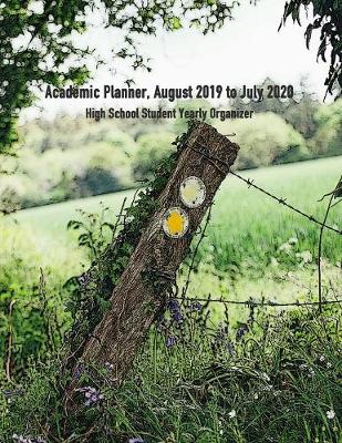 Book cover for Academic Planner, August 2019 to July 2020