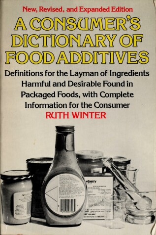 Book cover for Consum Dict Food Additives Rev