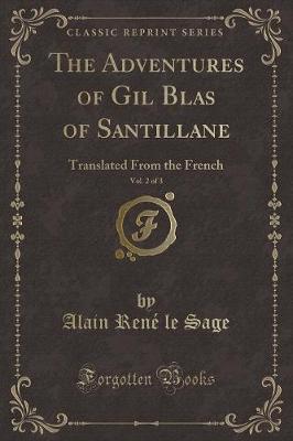 Book cover for The Adventures of Gil Blas of Santillane, Vol. 2 of 3