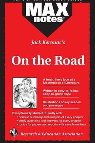 Cover of On the Road (Maxnotes Literature Guides)