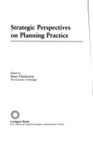 Cover of Strategic Perspectives on Planning Practice