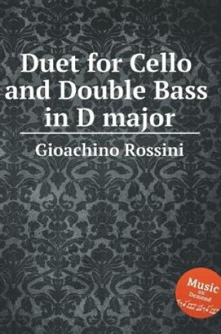 Cover of Duet for Cello and Double Bass in D major