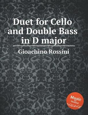 Book cover for Duet for Cello and Double Bass in D major