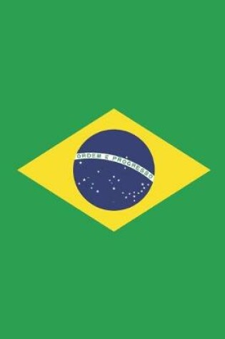 Cover of Brazil Travel Journal - Brazil Flag Notebook - Brazilian Flag Book
