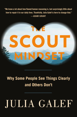 Book cover for The Scout Mindset