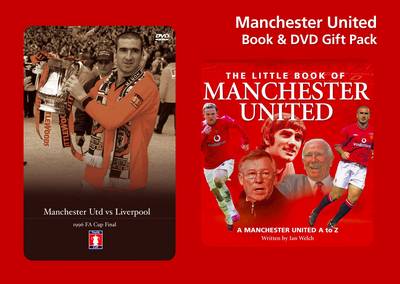 Book cover for Manchester United Book and DVD Gift Pack