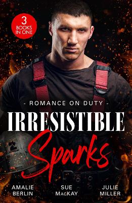 Book cover for Romance On Duty: Irresistible Sparks