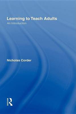 Book cover for Learning to Teach Adults