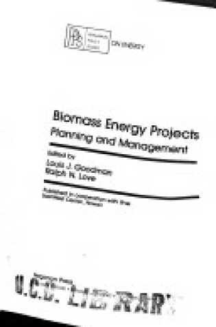 Cover of Biomass Energy Projects